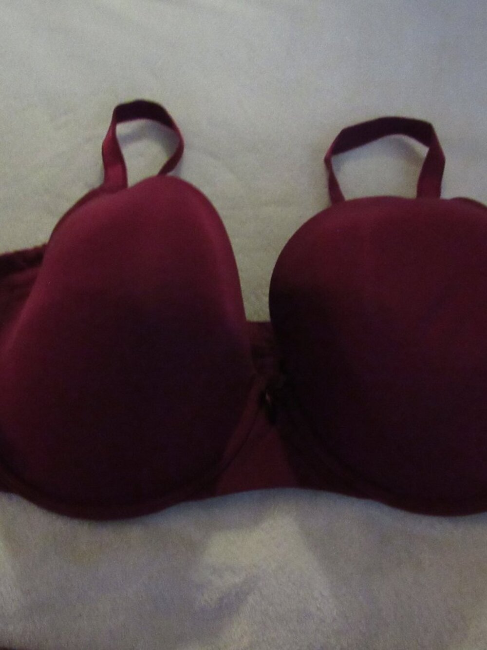 Torrid Curve Burgundy 46C Bra USED